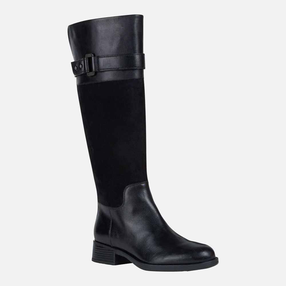 Botas Geox Senhora Pretas - Resia - LTXKY9436